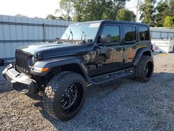 Jeep Wrangler Unlimited Sport salvage cars for sale: 2021 Jeep Wrangler Unlimited Sport