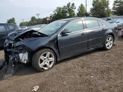 Salvage cars for sale at New Britain, CT auction: 2012 Chevrolet Malibu LS