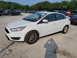 Salvage cars for sale at North Billerica, MA auction: 2018 Ford Focus SE