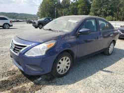 Salvage cars for sale at Concord, NC auction: 2019 Nissan Versa S