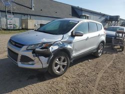 Salvage cars for sale at Davison, MI auction: 2015 Ford Escape SE