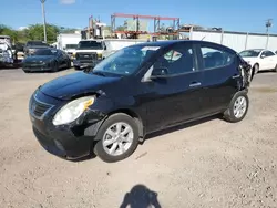 Nissan salvage cars for sale: 2012 Nissan Versa S