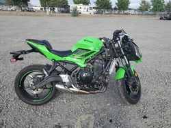 Salvage motorcycles for sale at Eugene, OR auction: 2023 Kawasaki EX650 R