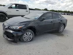 Vehiculos salvage en venta de Copart San Antonio, TX: 2022 Nissan Sentra S