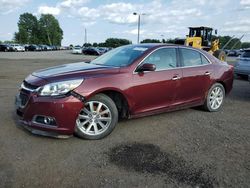 Chevrolet Malibu ltz salvage cars for sale: 2015 Chevrolet Malibu LTZ