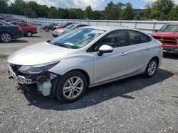 Salvage cars for sale at Grantville, PA auction: 2016 Chevrolet Cruze LT