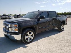 Salvage cars for sale at San Antonio, TX auction: 2014 Chevrolet Silverado C1500 LT