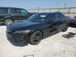 Salvage cars for sale at Haslet, TX auction: 2024 Honda Civic Sport