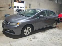 Honda salvage cars for sale: 2014 Honda Civic LX