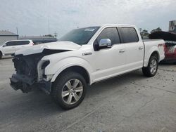 Ford salvage cars for sale: 2015 Ford F150 Supercrew