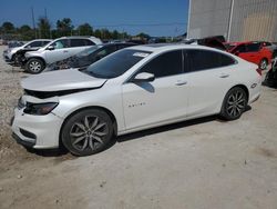 Chevrolet salvage cars for sale: 2017 Chevrolet Malibu LT