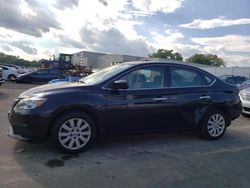 Salvage cars for sale at New Britain, CT auction: 2016 Nissan Sentra S