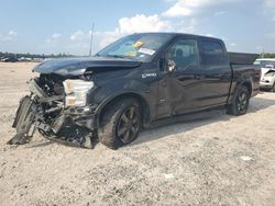 Salvage cars for sale at Houston, TX auction: 2015 Ford F150 Supercrew