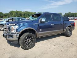 Salvage cars for sale at Conway, AR auction: 2018 Ford F150 Supercrew