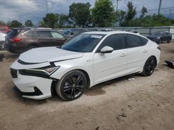 Acura salvage cars for sale: 2024 Acura Integra A-SPEC Tech