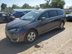 Salvage cars for sale at Wichita, KS auction: 2017 Chrysler Pacifica Touring L Plus