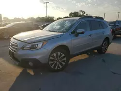 Vehiculos salvage en venta de Copart Wilmer, TX: 2015 Subaru Outback 2.5I Limited