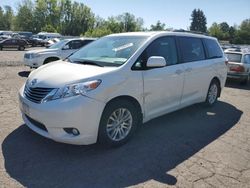 Vehiculos salvage en venta de Copart Portland, OR: 2017 Toyota Sienna XLE