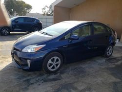 Toyota salvage cars for sale: 2015 Toyota Prius