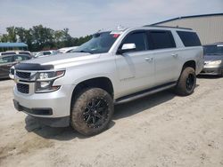 Salvage cars for sale at Spartanburg, SC auction: 2016 Chevrolet Suburban K1500 LT