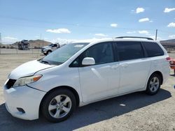 Toyota salvage cars for sale: 2012 Toyota Sienna LE