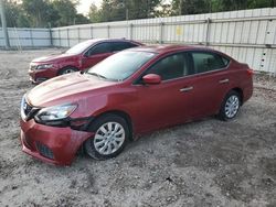 Salvage cars for sale from Copart Midway, FL: 2016 Nissan Sentra S