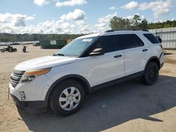 Salvage cars for sale at Harleyville, SC auction: 2013 Ford Explorer