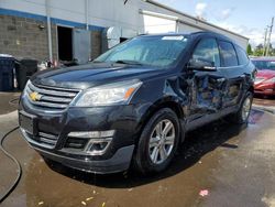 Salvage cars for sale at New Britain, CT auction: 2014 Chevrolet Traverse LT