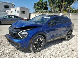 Salvage cars for sale at Opa Locka, FL auction: 2023 KIA Sportage X Line