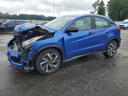 Salvage cars for sale at Dunn, NC auction: 2019 Honda HR-V Sport