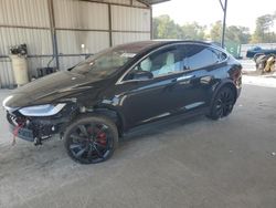 Salvage cars for sale at Cartersville, GA auction: 2017 Tesla Model X