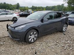 Salvage cars for sale at Candia, NH auction: 2024 Tesla Model Y