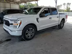 Salvage cars for sale at Cartersville, GA auction: 2021 Ford F150 Supercrew