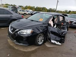 Salvage cars for sale from Copart Louisville, KY: 2018 Nissan Sentra S