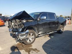 Salvage cars for sale from Copart Grand Prairie, TX: 2019 Dodge 1500 Laramie