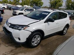 Salvage cars for sale from Copart Bridgeton, MO: 2015 Toyota Rav4 LE