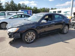 Salvage cars for sale from Copart Eldridge, IA: 2013 Chrysler 200 Limited