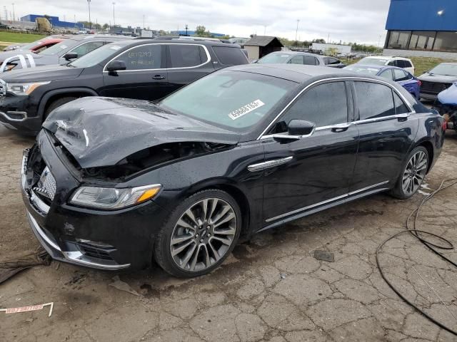 2017 Lincoln Continental Reserve