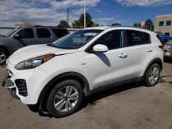 Buy Salvage Cars For Sale now at auction: 2018 KIA Sportage LX