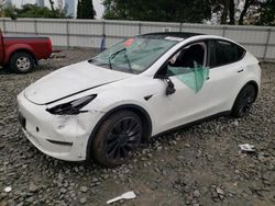 Salvage cars for sale at Windsor, NJ auction: 2022 Tesla Model Y