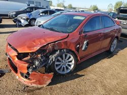 Salvage cars for sale at Elgin, IL auction: 2009 Mitsubishi Lancer GTS