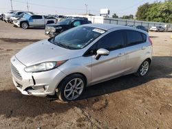 Salvage cars for sale at Oklahoma City, OK auction: 2015 Ford Fiesta SE