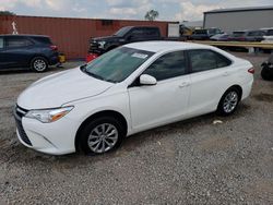 Salvage cars for sale at Hueytown, AL auction: 2017 Toyota Camry LE