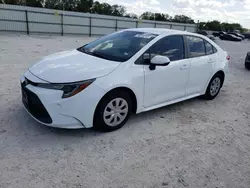 Toyota Corolla Vehiculos salvage en venta: 2020 Toyota Corolla L