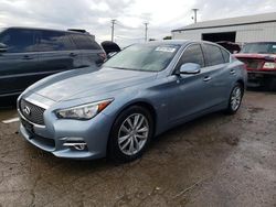 Salvage cars for sale from Copart Chicago Heights, IL: 2017 Infiniti Q50 Premium