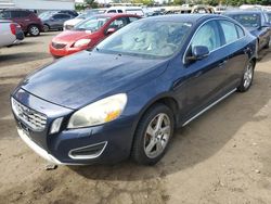 Salvage cars for sale at New Britain, CT auction: 2012 Volvo S60 T5