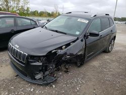 Salvage cars for sale from Copart Leroy, NY: 2019 Jeep Cherokee Latitude Plus