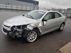 Salvage cars for sale at Nisku, AB auction: 2015 Chevrolet Malibu 1LT