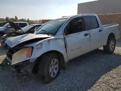 Salvage trucks for sale at Mentone, CA auction: 2009 Nissan Titan XE