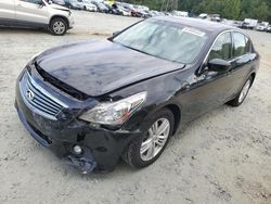 Salvage cars for sale at Mebane, NC auction: 2012 Infiniti G37